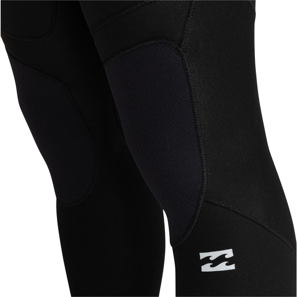 2023 Billabong Mens Intruder 4/3mm Back Zip Våddragt ABYW100203 - Black
